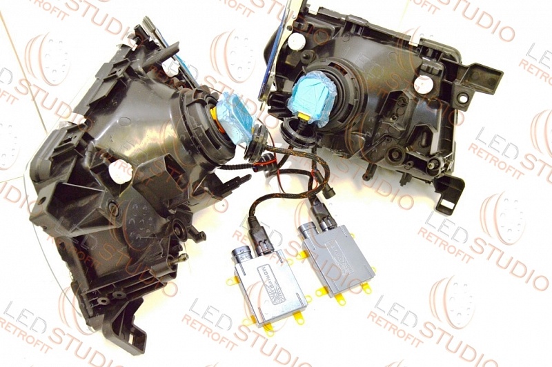 Проект биксеноновых фар Nissan Patrol GR Y61 ORBIT 99-05